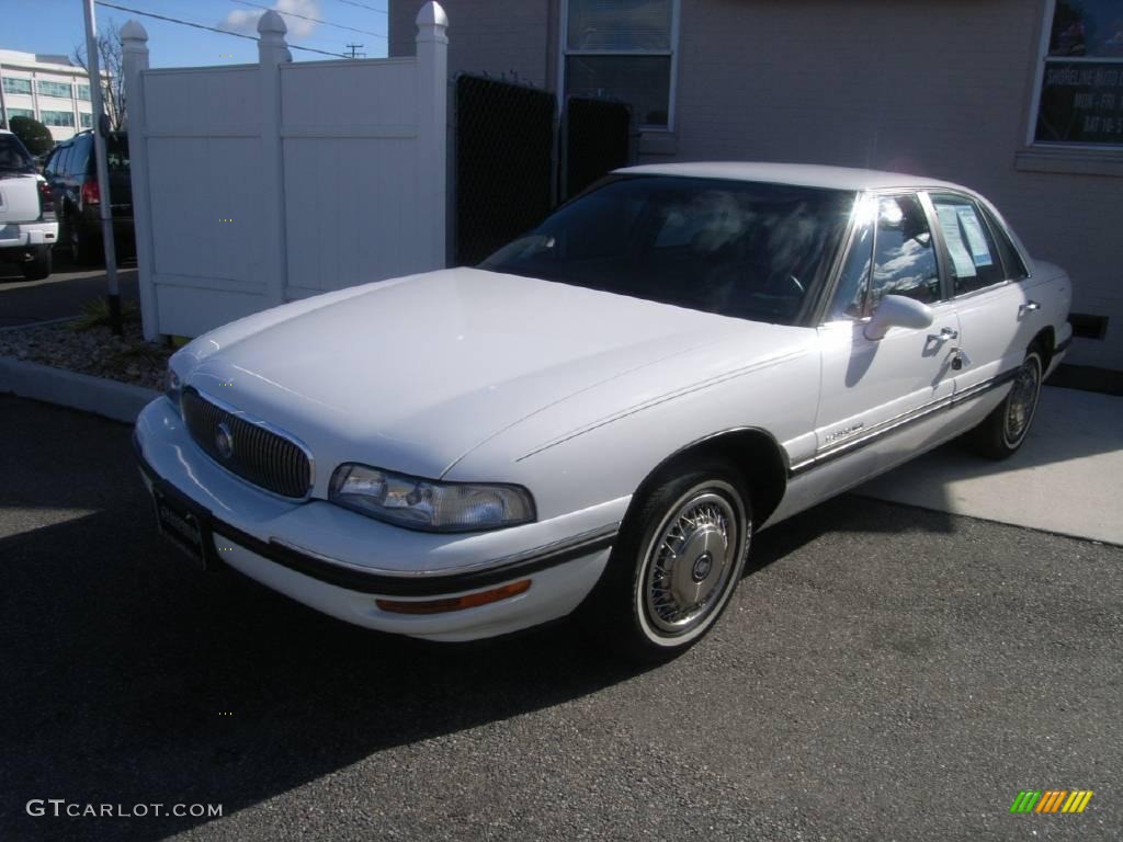 1998 LeSabre Custom - Bright White / Medium Blue photo #2