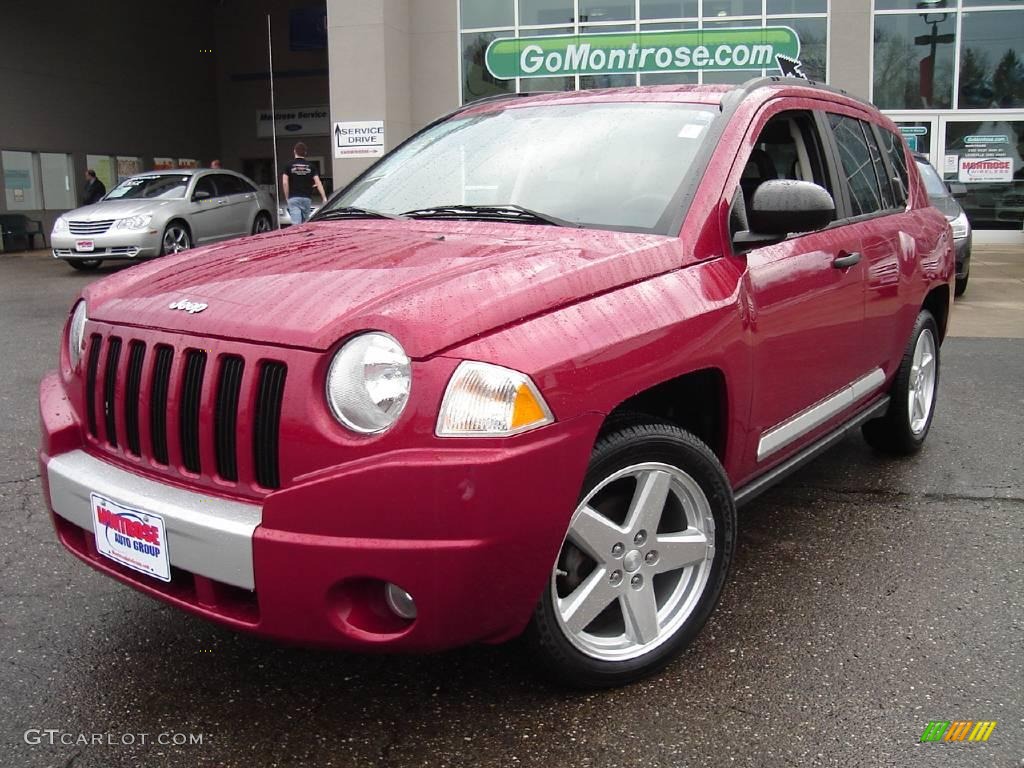Inferno Red Crystal Pearlcoat Jeep Compass