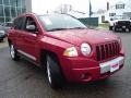 2007 Inferno Red Crystal Pearlcoat Jeep Compass Limited  photo #7
