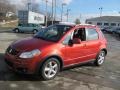 2009 Sunlight Copper Metallic Suzuki SX4 Crossover Touring AWD  photo #5