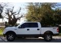 2004 Oxford White Ford F150 Lariat SuperCrew 4x4  photo #4