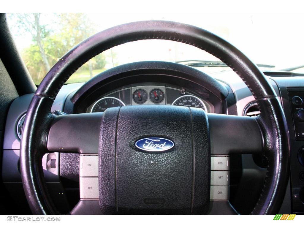 2004 F150 Lariat SuperCrew 4x4 - Oxford White / Black/Medium Flint photo #61
