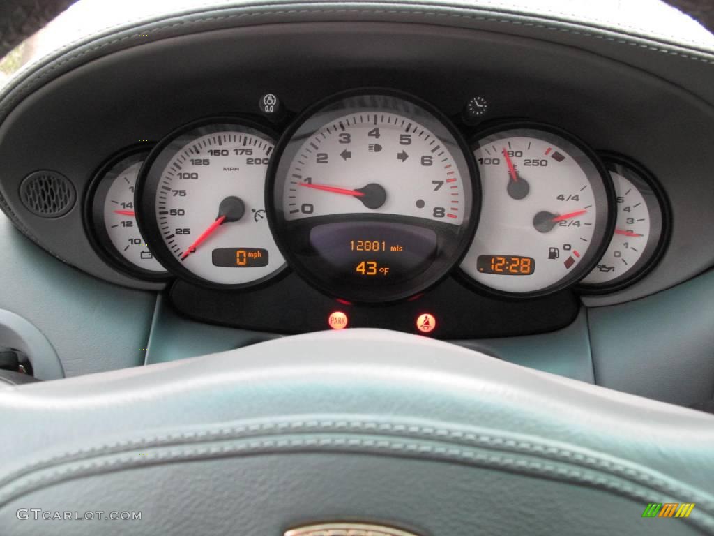 2003 911 Turbo Coupe - Midnight Blue Metallic / Graphite Grey photo #17