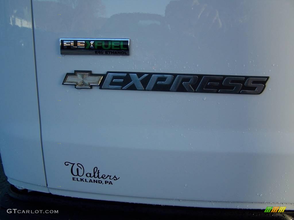 2010 Express 2500 Work Van - Summit White / Medium Pewter photo #5