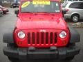 2008 Red Rock Crystal Pearl Jeep Wrangler Unlimited X 4x4  photo #19