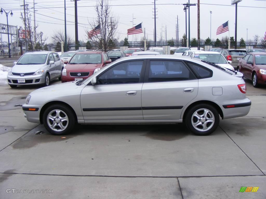 2006 Elantra GT Hatchback - Sterling Silver / Gray photo #5