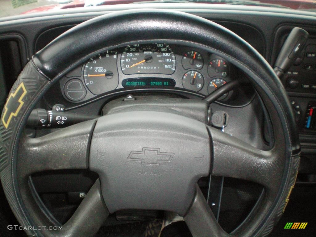 2006 Silverado 1500 Regular Cab - Victory Red / Dark Charcoal photo #4