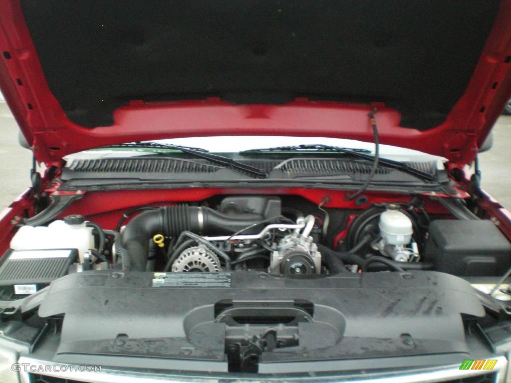 2006 Silverado 1500 Regular Cab - Victory Red / Dark Charcoal photo #13