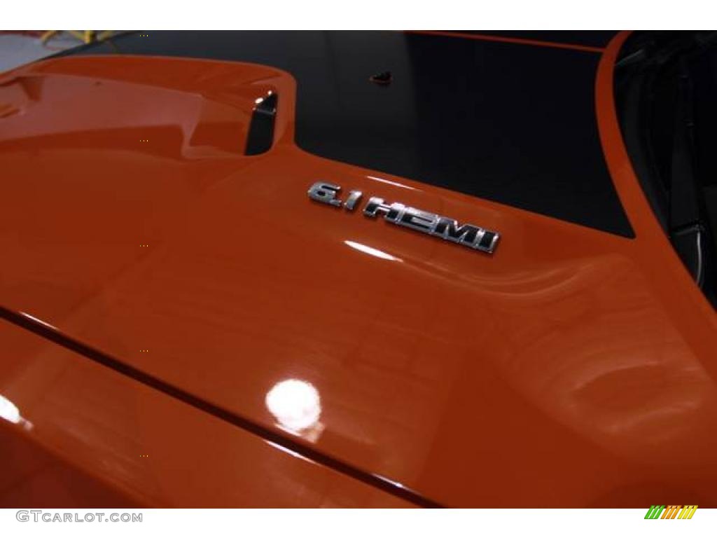2008 Challenger SRT8 - HEMI Orange / Dark Slate Gray photo #37