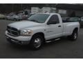 Bright White - Ram 3500 SLT Regular Cab Dually Photo No. 6