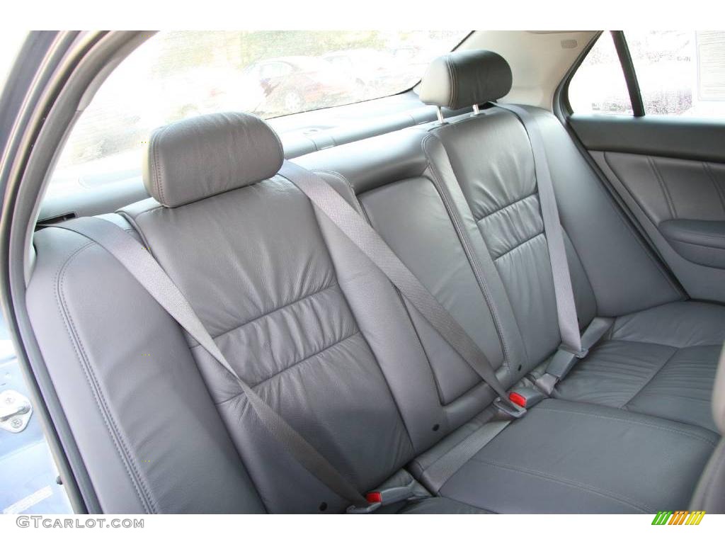 2007 Accord EX-L Sedan - Cool Blue Metallic / Gray photo #13