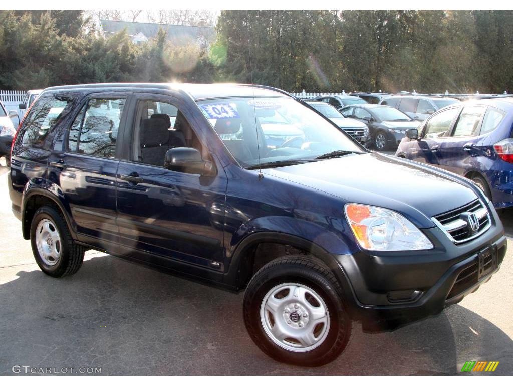2004 CR-V LX - Eternal Blue Pearl / Black photo #3
