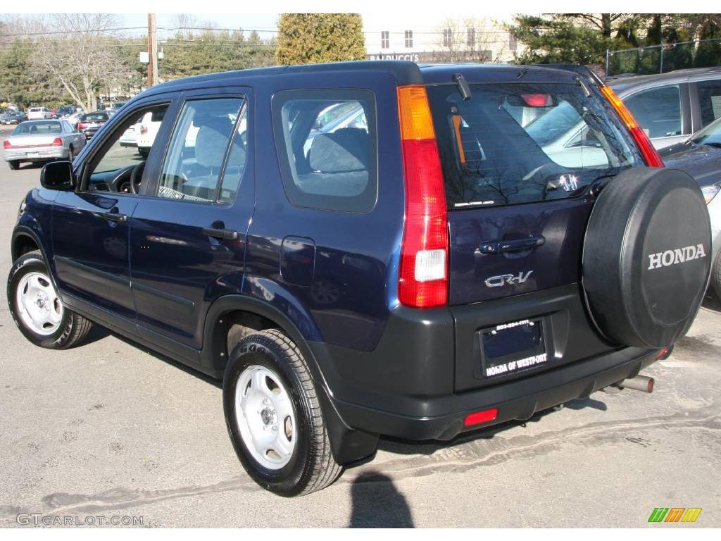 2004 CR-V LX - Eternal Blue Pearl / Black photo #8