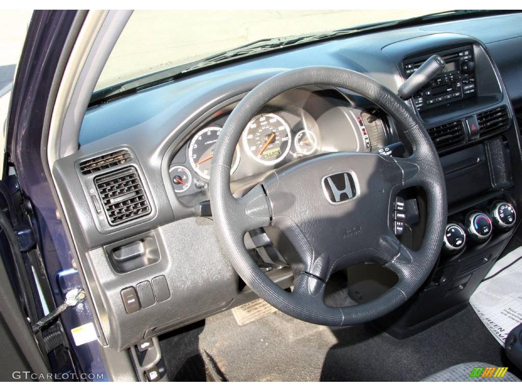 2004 CR-V LX - Eternal Blue Pearl / Black photo #11