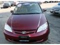 2004 Radiant Ruby Pearl Honda Civic EX Sedan  photo #2