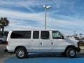 2010 Oxford White Ford E Series Van E350 XL Passenger  photo #2