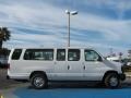 2010 Oxford White Ford E Series Van E350 XLT Passenger Extended  photo #2