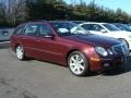 2007 Barolo Red Metallic Mercedes-Benz E 350 4Matic Wagon  photo #3