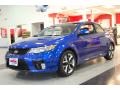 2010 Corsa Blue Kia Forte Koup SX  photo #2