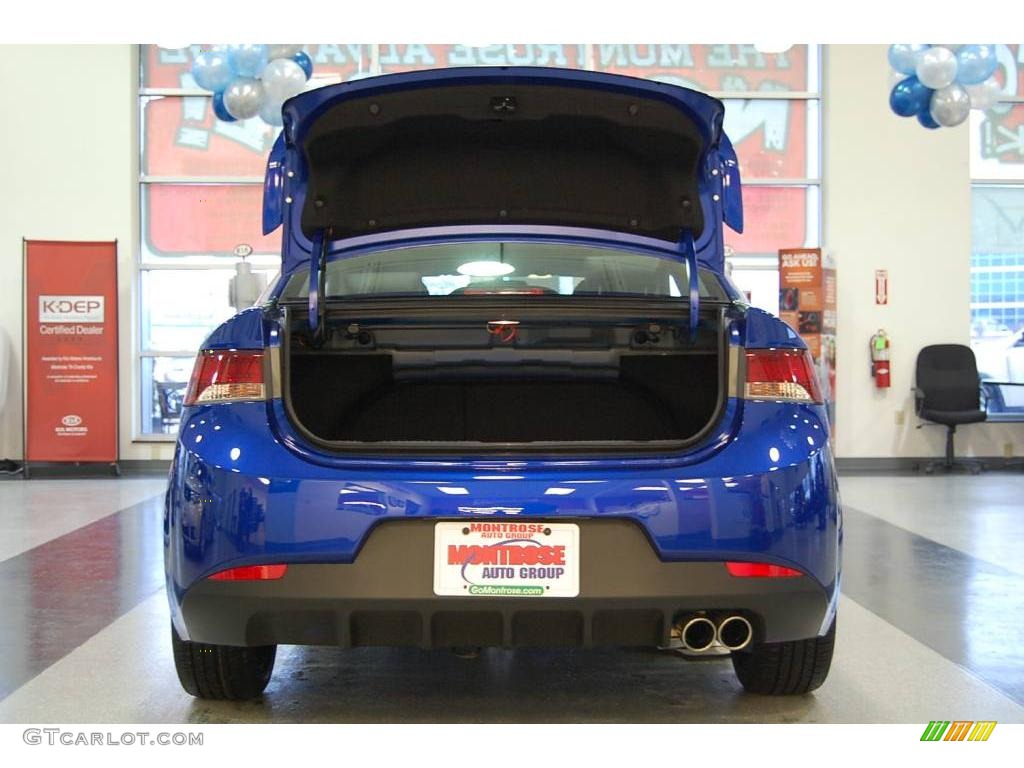 2010 Forte Koup SX - Corsa Blue / Black Sport photo #23