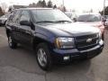 2008 Imperial Blue Metallic Chevrolet TrailBlazer LT 4x4  photo #3