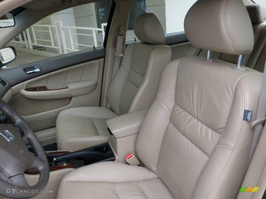 2007 Accord EX-L V6 Sedan - Taffeta White / Ivory photo #12