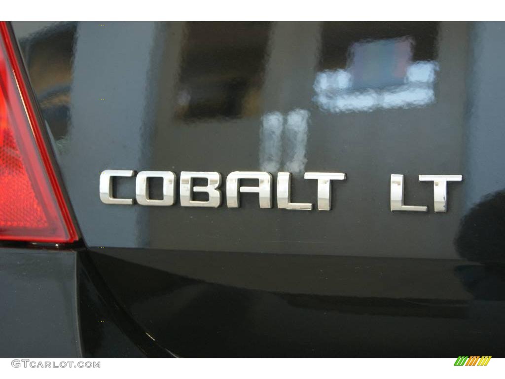 2009 Cobalt LT Sedan - Black / Gray photo #22
