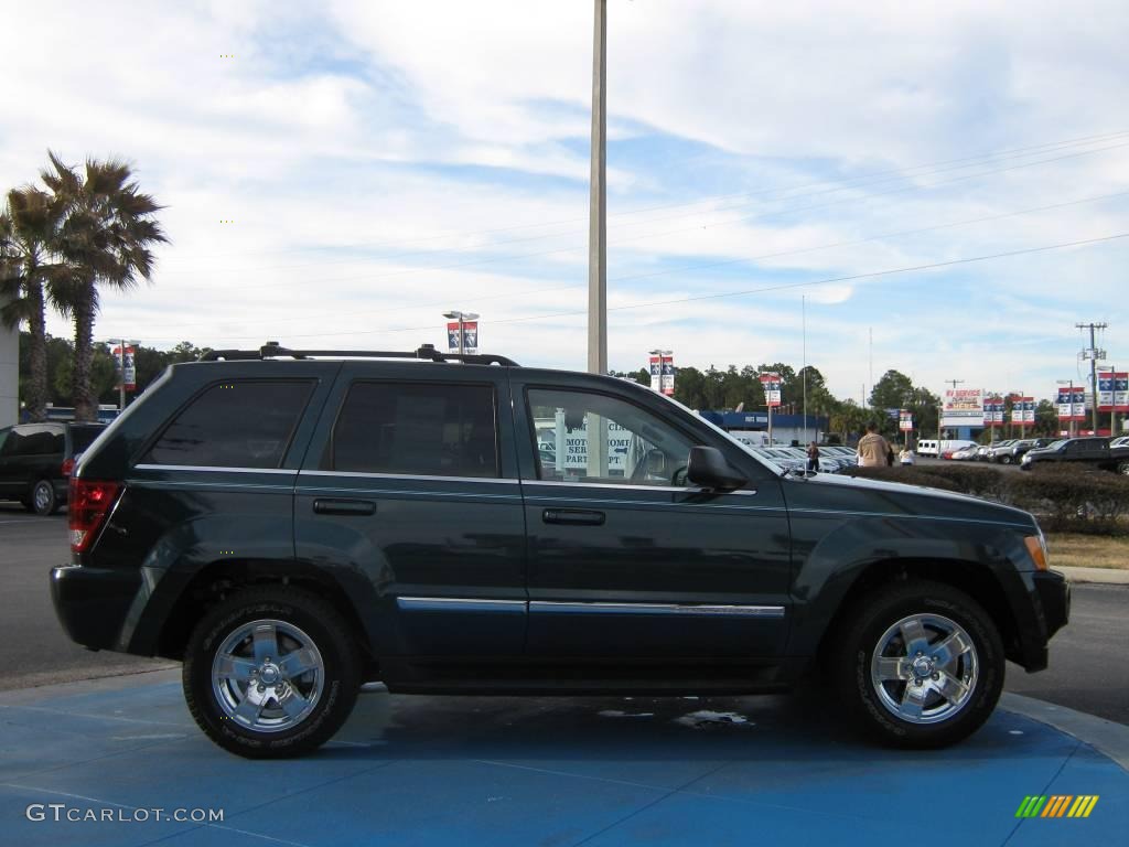 2005 Grand Cherokee Limited - Deep Beryl Green Pearl / Dark Khaki/Light Graystone photo #2