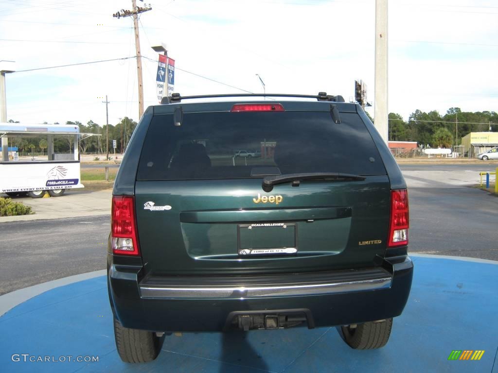 2005 Grand Cherokee Limited - Deep Beryl Green Pearl / Dark Khaki/Light Graystone photo #4