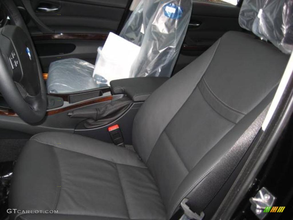 2010 3 Series 328i xDrive Sedan - Black Sapphire Metallic / Black Dakota Leather photo #11