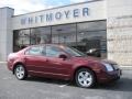 2007 Merlot Metallic Ford Fusion SE V6  photo #1