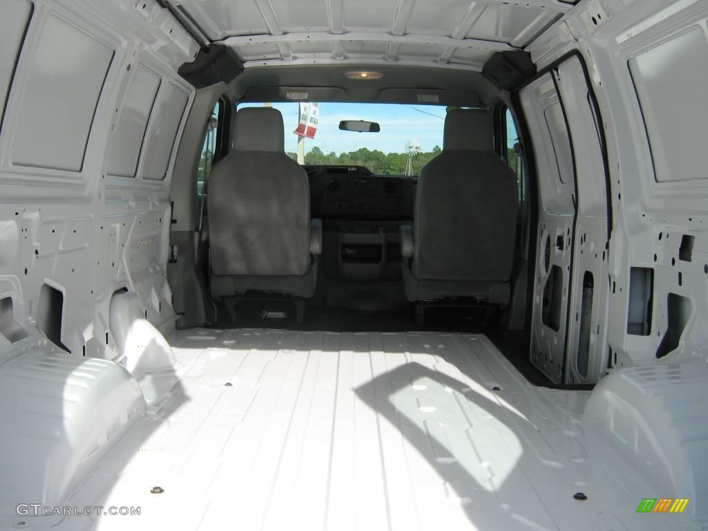 2009 E Series Van E250 Super Duty Commercial - Oxford White / Medium Flint photo #8