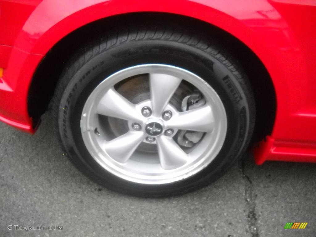 2007 Mustang GT Premium Coupe - Torch Red / Dark Charcoal photo #17