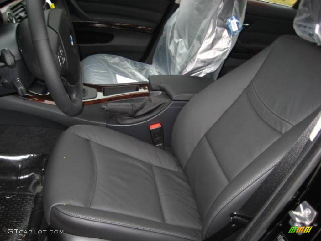 2010 3 Series 335i xDrive Sedan - Jet Black / Black Dakota Leather photo #10