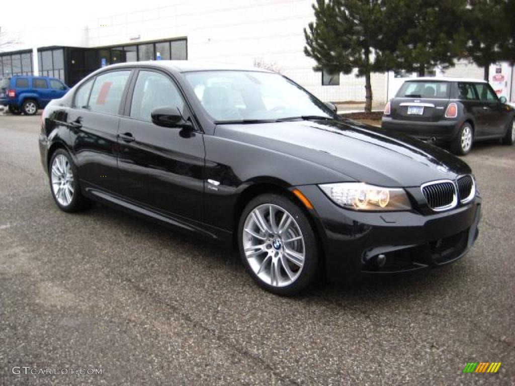 2010 3 Series 335i xDrive Sedan - Black Sapphire Metallic / Black Dakota Leather photo #7