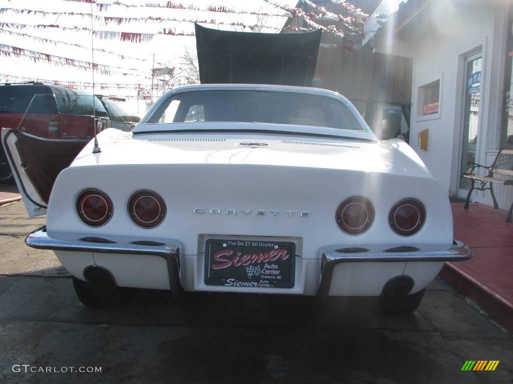 1968 Corvette Convertible - Polar White / Red photo #10