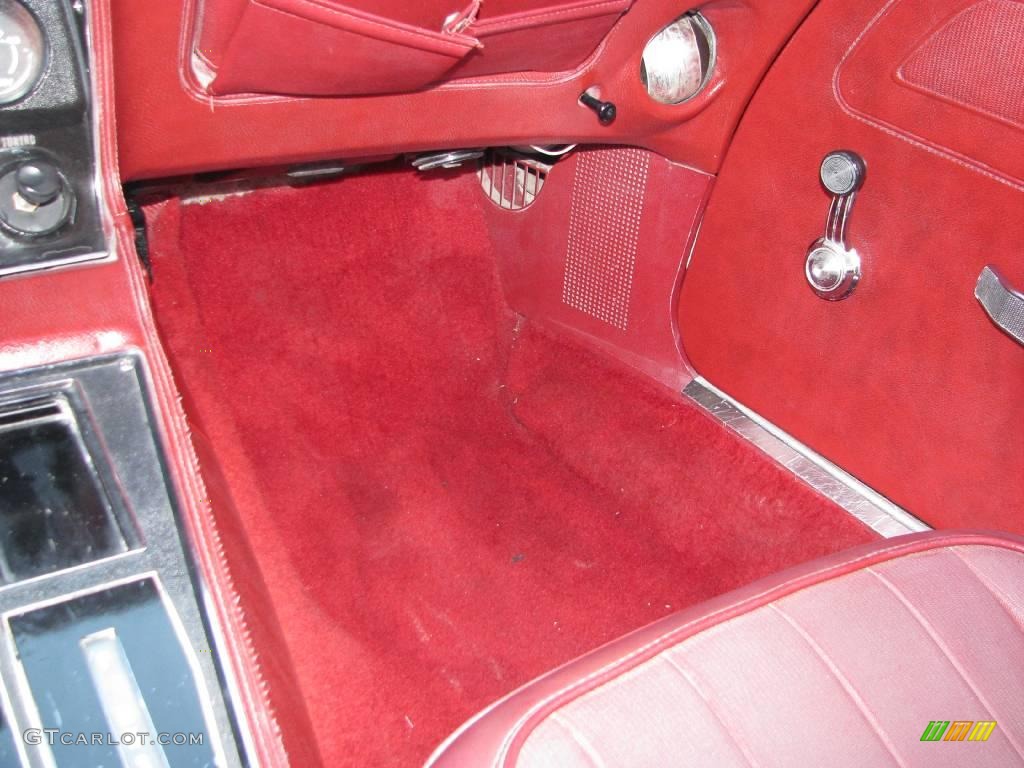1968 Corvette Convertible - Polar White / Red photo #11