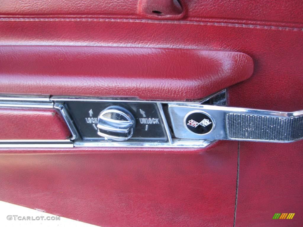1968 Corvette Convertible - Polar White / Red photo #18