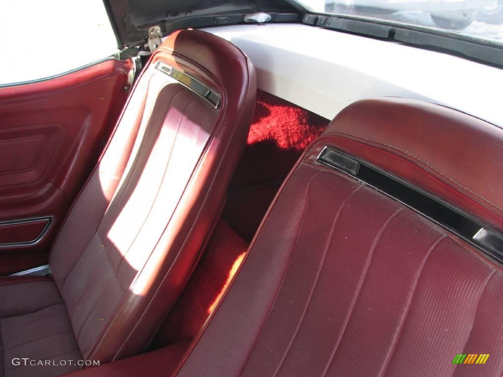 1968 Corvette Convertible - Polar White / Red photo #19