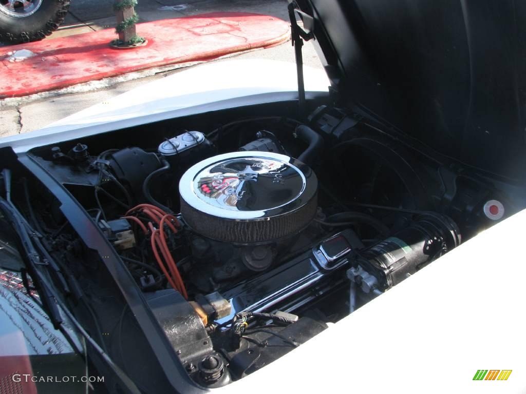 1968 Corvette Convertible - Polar White / Red photo #20