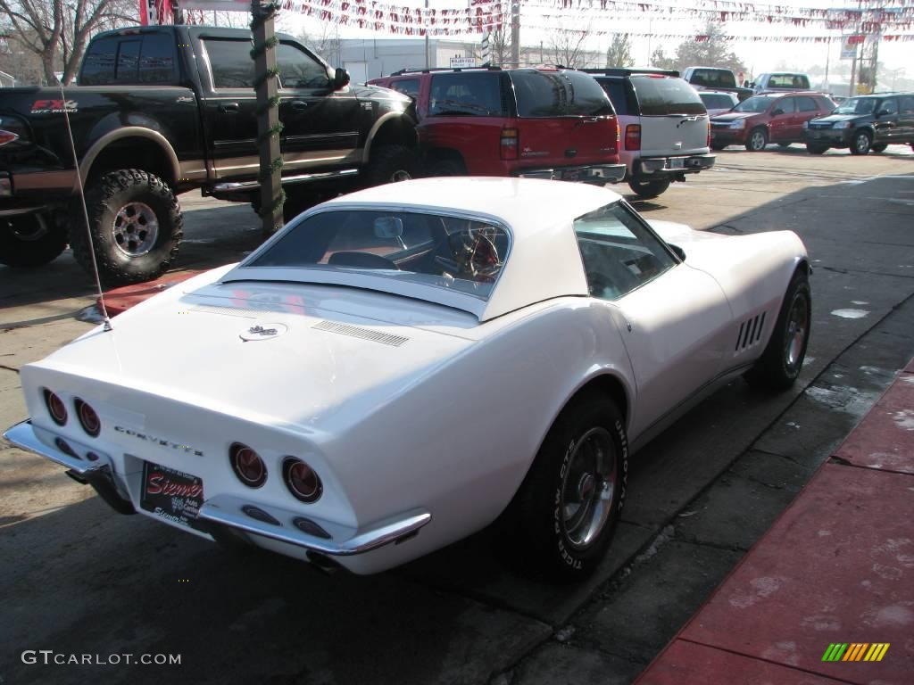 1968 Corvette Convertible - Polar White / Red photo #22