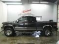 2001 Onyx Black Chevrolet Silverado 2500HD LS Extended Cab 4x4  photo #2