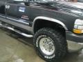 2001 Onyx Black Chevrolet Silverado 2500HD LS Extended Cab 4x4  photo #4