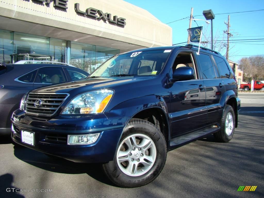 2007 GX 470 - Nautical Blue Metallic / Ivory photo #1