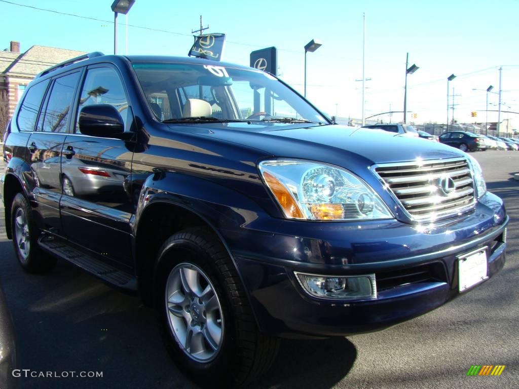2007 GX 470 - Nautical Blue Metallic / Ivory photo #2