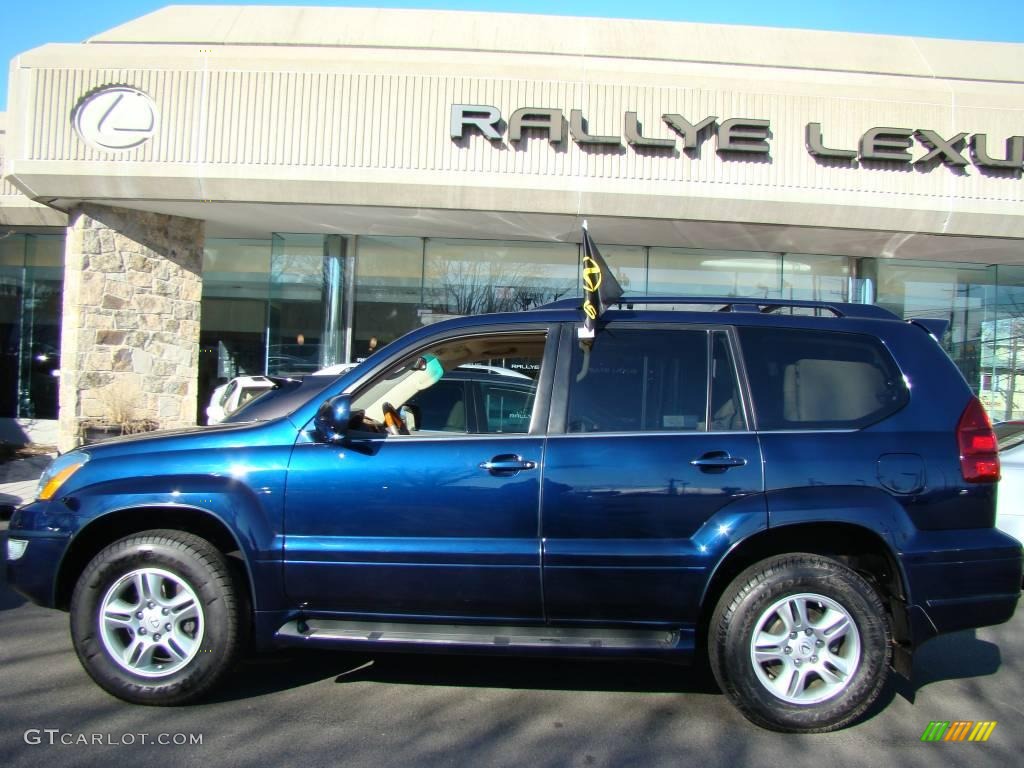 2007 GX 470 - Nautical Blue Metallic / Ivory photo #3