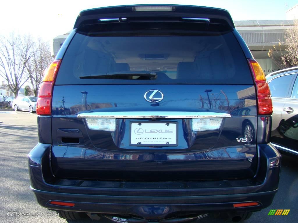 2007 GX 470 - Nautical Blue Metallic / Ivory photo #5