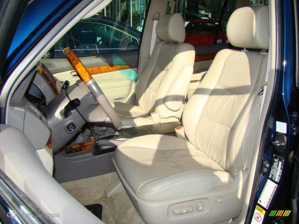 2007 GX 470 - Nautical Blue Metallic / Ivory photo #8