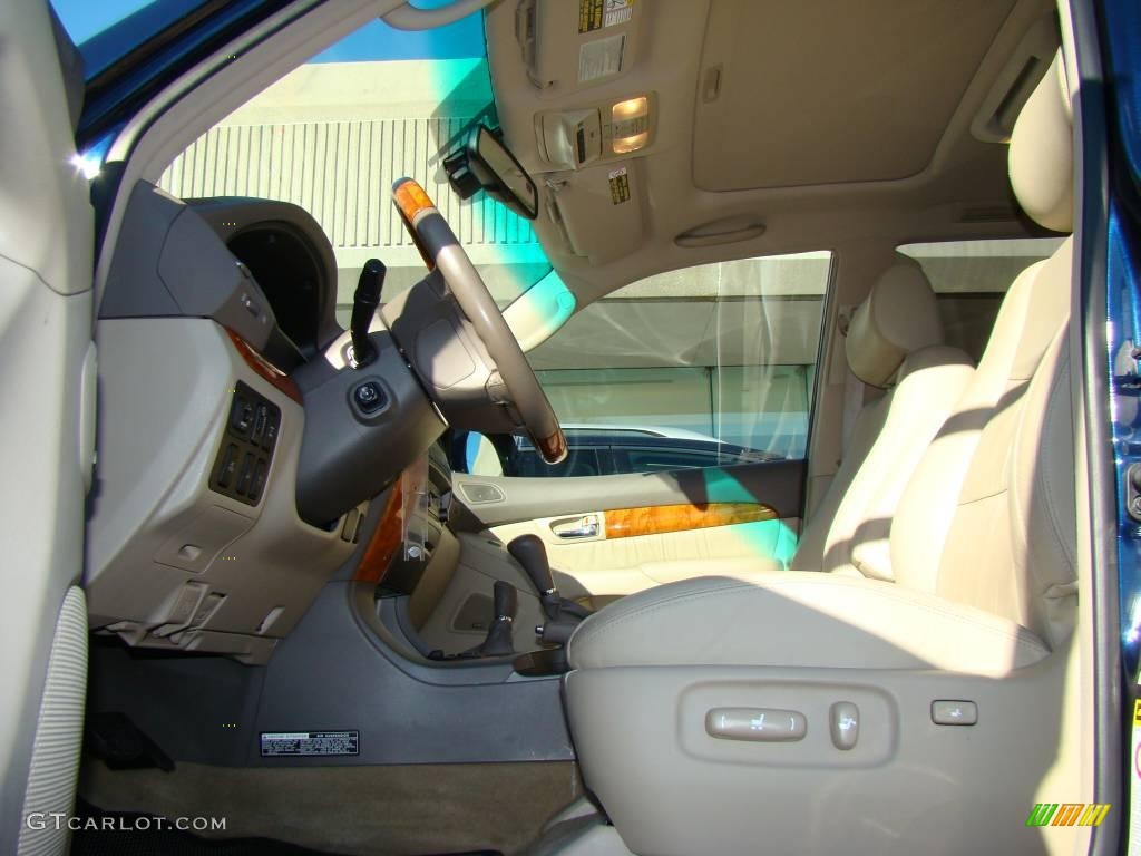2007 GX 470 - Nautical Blue Metallic / Ivory photo #9