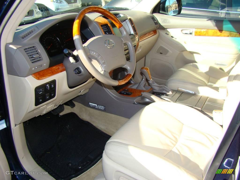 2007 GX 470 - Nautical Blue Metallic / Ivory photo #10